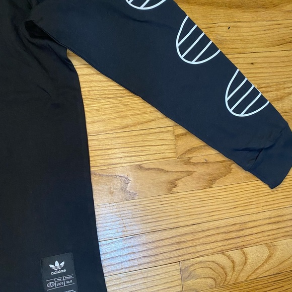 ADIDAS ORIGINALS TREFOIL LONG SLEEVE SHIRT~ men’s - Picture 2 of 5